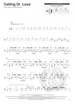 Drum Play-Along Vol.39: Kiss (Kiss) 