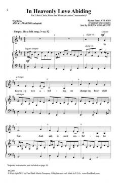 In Heavenly Love Abiding 