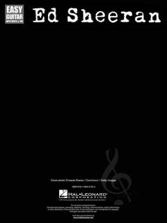 Ed Sheeran For Easy Guitar von Ed Sheeran 
