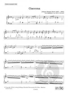 Sämtliche Werke für Tasteninstrumente Band 3 von Johann Kaspar Kerll 