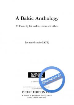 A Baltic Anthology von Rihards Dubra 
