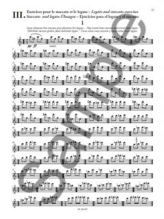 Etüden in der hohen und tiefen Lage des Saxophons von Theodore Kerkezos 