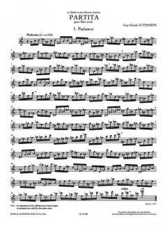 Partita von Guy Luypaerts für Flöte solo im Alle Noten Shop kaufen