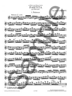 Partita von Guy Luypaerts für Flöte solo im Alle Noten Shop kaufen