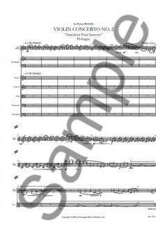 Violin Concerto No.2 'American Four Seasons' von Philip Glass 