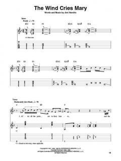 Easy Guitar Play-Along Volume 14: Jimi Hendrix - Smash Hits von Jimi Hendrix 