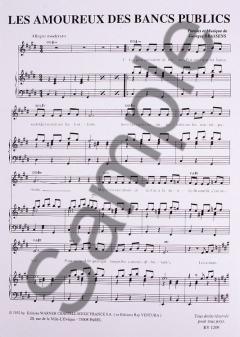 Les Amoureux Des Bancs Publics von Georges Brassens 