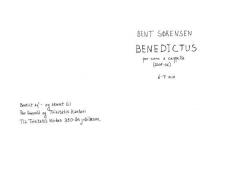 Benedictus (Bent Sorensen) 