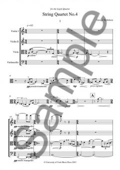 String Quartet No. 4 von George Nicholson 