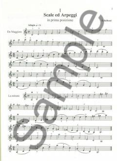 Scale Ed Arpeggi per Violino von Bruno Mugellini im Alle Noten Shop kaufen