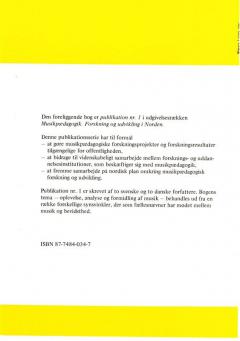 Musik - Oplevelse, Analayse Og Formidling von Orla Vinther 