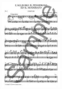 L'Allegro, Il Penseroso Ed Il Moderato von Georg Friedrich Händel 