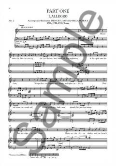 L'Allegro, Il Penseroso Ed Il Moderato von Georg Friedrich Händel 