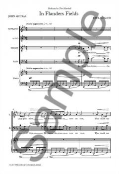 In Flanders Fields von Paul Mealor 