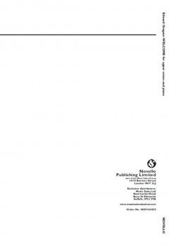 Welcome von Edward Gregson 