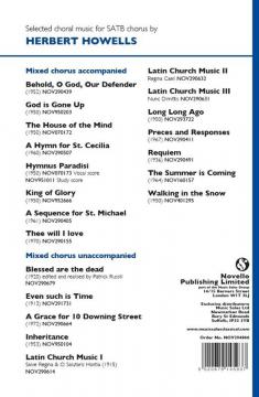 Magnificat & Nunc Dimittis - Gloucester von Herbert Howells 