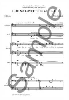 God So Loved The World von Paul Mealor 