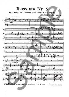 Racconto No.5, Op.46 (Jorgen Bentzon) 