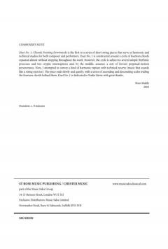 Duet No. 1 - Chorale Pointing Downwards von Nico Muhly 