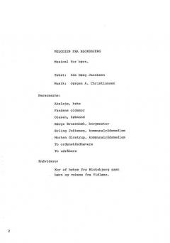 Melodien Fra Bloksbjerg von Jørgen A. Christiansen 