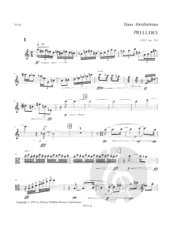 String Quartet No. 1 'Preludes 1-10' von Hans Abrahamsen 