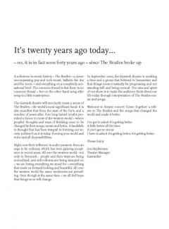 Come Together - The Song Book von The Beatles 