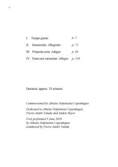 Symphony No.6 'Sinfonia Semplice' von Carl Nielsen 