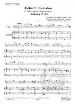 16 Sonaten Heft 2 von Antonio Caldara 