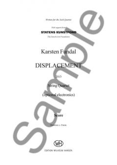 Displacement for String Quartet von Karsten Fundal 