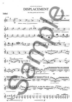 Displacement for String Quartet von Karsten Fundal 