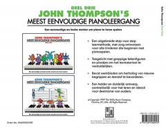 John Thompson's Meest Eenvoudige Pianoleergang: Deel Drie 