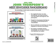 John Thompson's Meest Eenvoudige Pianoleergang: Deel Drie 