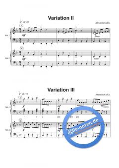 Echo-Intrada mit Variationen von Alexander Jekc 