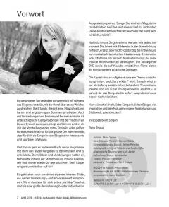 Bilder des Singens von Petra Straue 