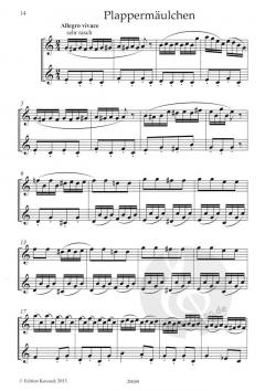 Kleine leichte Duette von Carl Reinecke für 2 Flöten im Alle Noten Shop kaufen