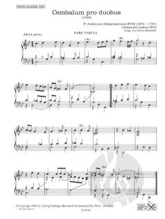 Ausgewählte Werke für ein Tasteninstrument Band 2 von Justinus Will 