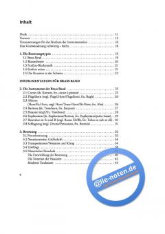 Instrumentation für Brass Band und Blasorchester von Daniel Willi 