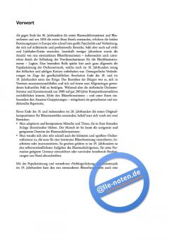 Instrumentation für Brass Band und Blasorchester von Daniel Willi 