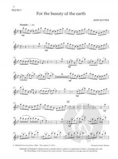 For The Beauty Of The Earth von John Rutter 