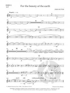 For The Beauty Of The Earth von John Rutter 