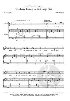 The Lord Bless You And Keep You (John Rutter) 
