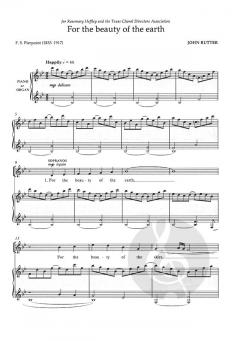 For The Beauty Of The Earth (John Rutter) 