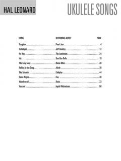 Ukulele Songs im Alle Noten Shop kaufen online kaufen