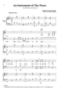An Instrument Of Thy Peace 