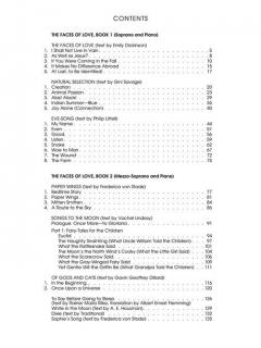 The Faces Of Love - Complete von Jake Heggie 