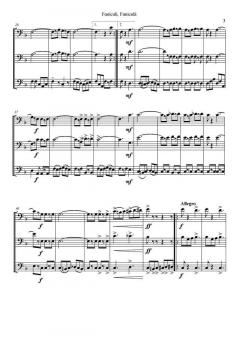 Funiculi, Funicula! von Luigi Denza für 3 Tenorhörner