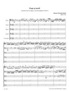 Fuge g-Moll BWV 578 (J.S. Bach) 