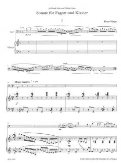 Sonate für Fagott und Klavier (Peter Hope) 