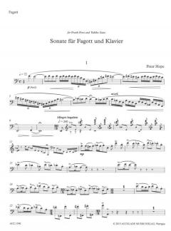Sonate für Fagott und Klavier (Peter Hope) 