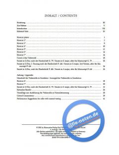 Sämtliche Werke für Violoncello im Alle Noten Shop kaufen